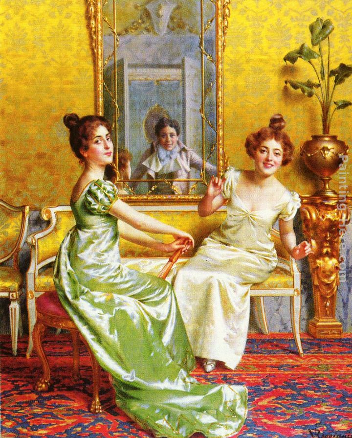 Surprise ! painting - Vittorio Reggianini Surprise ! art painting